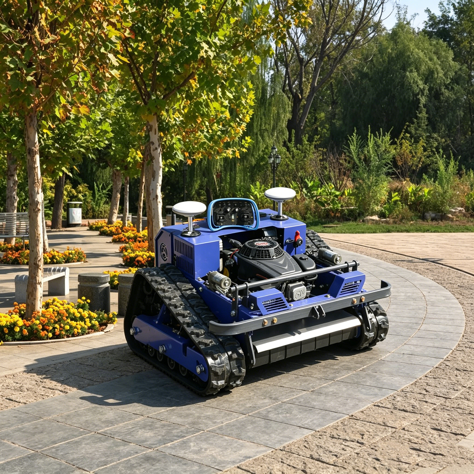Farming Zero - Customized EPA CE engine zero steering