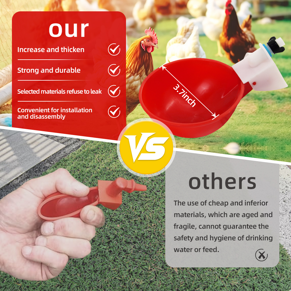 5-20Pcs Automatic Chicken Duck - Chicken Nipple Drinker recensie en prijs