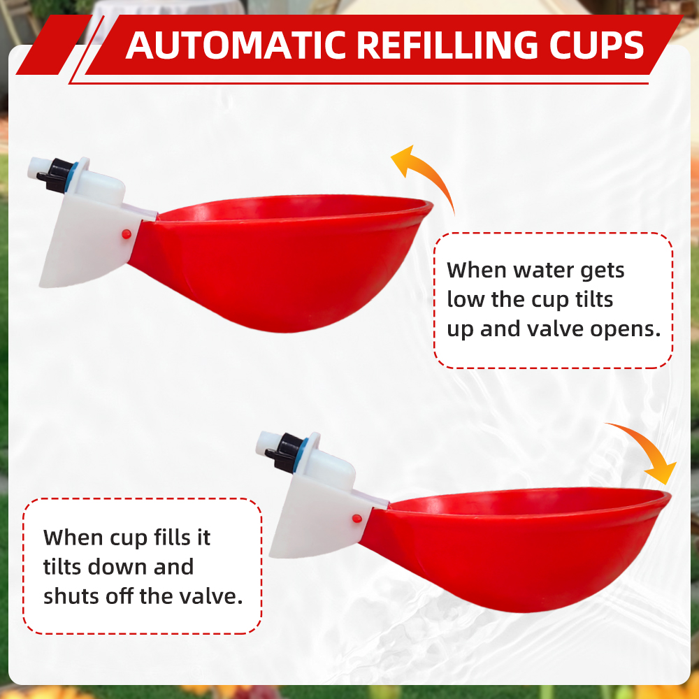 5-20Pcs Automatic Chicken Duck - Chicken Nipple Drinker recensie en prijs