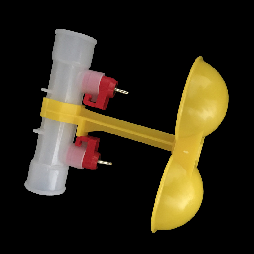 Chicken waterer double nipple  - Chicken Nipple Drinker recensie en prijs