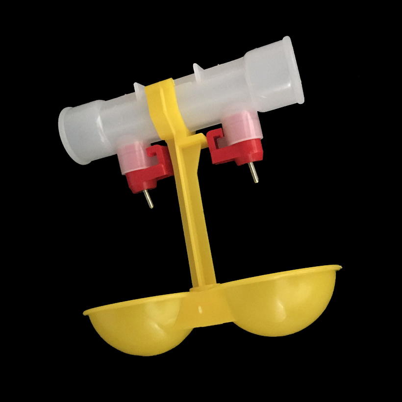 Chicken waterer double nipple  - Chicken Nipple Drinker recensie en prijs