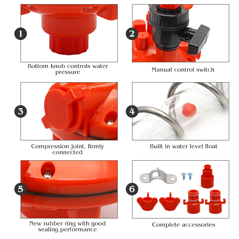Chicken Farm Water Pressure Re - Chicken Nipple Drinker recensie en prijs