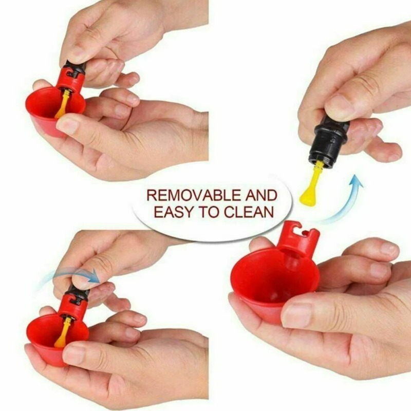 4Pcs Automatic Chicken Quail D - Chicken Nipple Drinker recensie en prijs