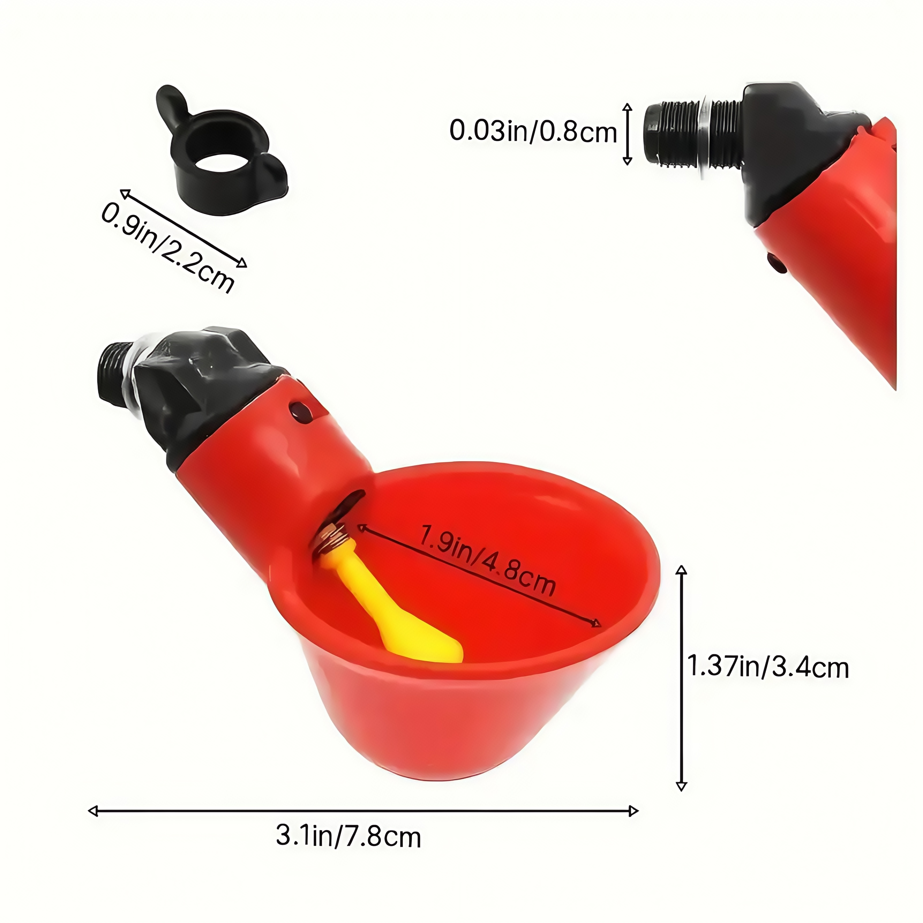 5/10/15Pcs Chicken Quail Hangi - Chicken Nipple Drinker recensie en prijs