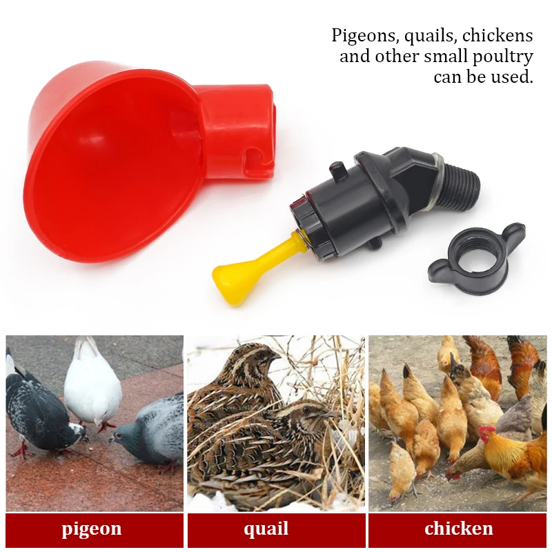 6-36Pcs Chicken Quail Hanging  - Chicken Nipple Drinker recensie en prijs